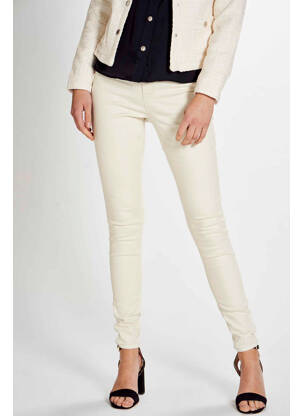 Blugi skinny bej VERO MODA femeie