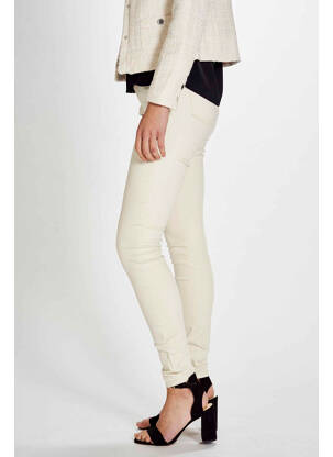 Blugi skinny bej VERO MODA femeie