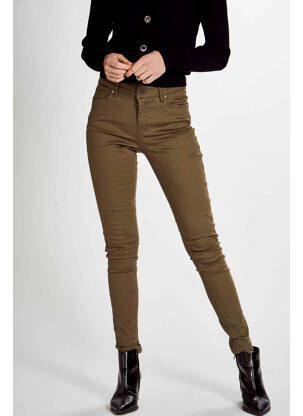 Blugi skinny verde VERO MODA femeie