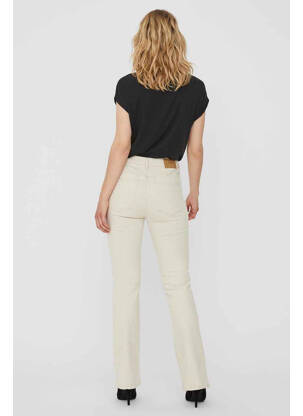 Blugi cu croială evazată alb VERO MODA femeie