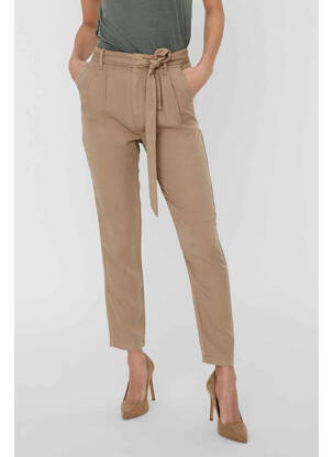 Pantalon slim maro VERO MODA femeie