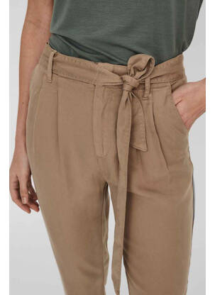 Pantalon slim maro VERO MODA femeie