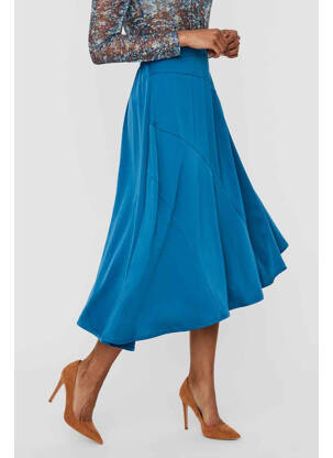 Fustă midi albastru VERO MODA femeie