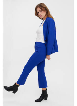 Pantalon chino albastru VERO MODA femeie