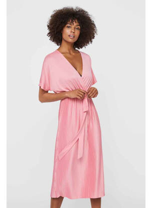 Rochie lungă roz VERO MODA femeie