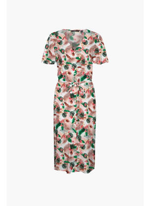 Rochie midi bej VERO MODA femeie