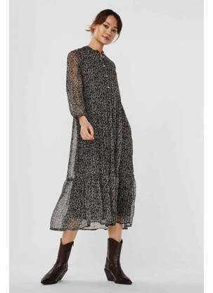 Rochie lungă negru VERO MODA femeie