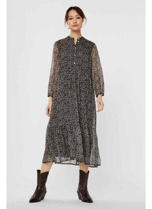 Rochie lungă negru VERO MODA femeie