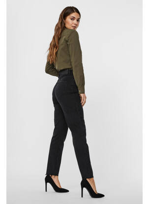 Blugi cu croială dreaptă negru VERO MODA femeie