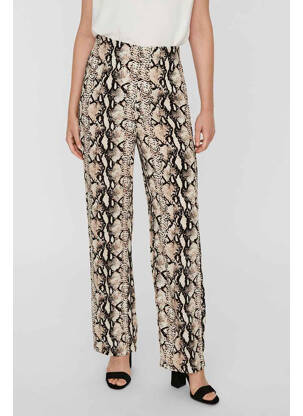 Pantalon drept bej VERO MODA femeie