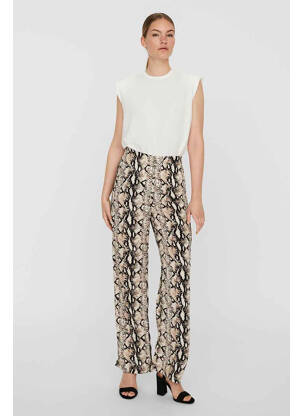 Pantalon drept bej VERO MODA femeie