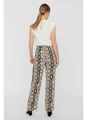 Pantalon drept bej VERO MODA femeie