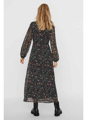 Rochie lungă negru VERO MODA femeie