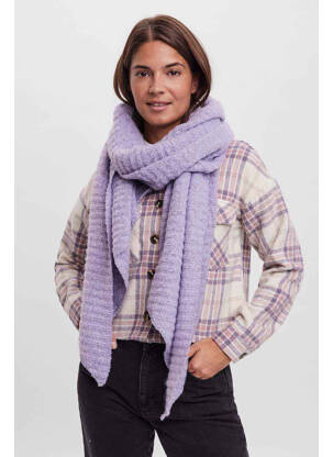 Eșarfă violet VERO MODA femeie