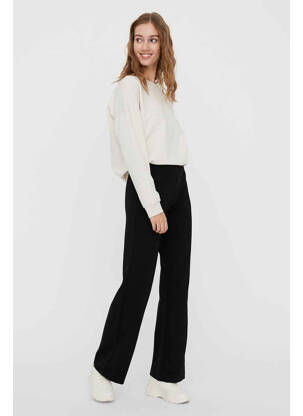 Pantalon evazat negru VERO MODA femeie