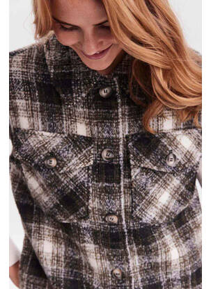 Sacou gri VERO MODA femeie