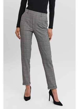Pantalon chino gri VERO MODA femeie