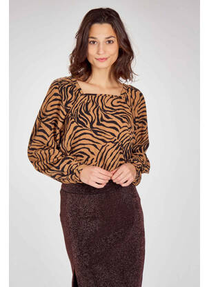 Cămașă maro VERO MODA femeie