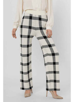 Pantalon evazat bej VERO MODA femeie