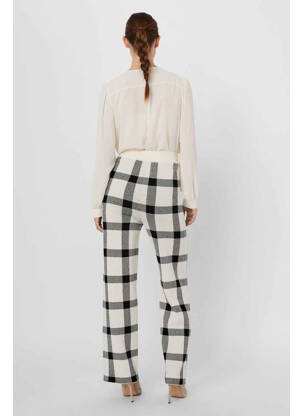 Pantalon evazat bej VERO MODA femeie
