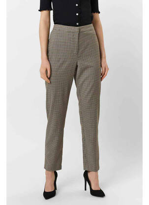 Pantalon slim bej VERO MODA femeie