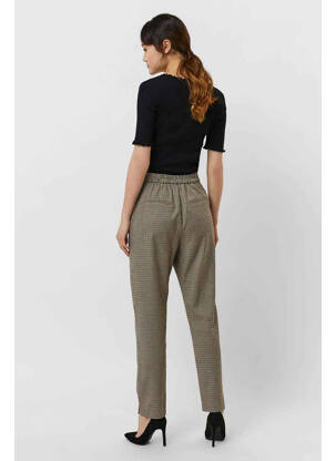 Pantalon slim bej VERO MODA femeie