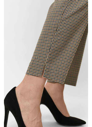 Pantalon slim bej VERO MODA femeie