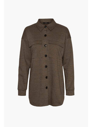 Cămașă maro VERO MODA femeie