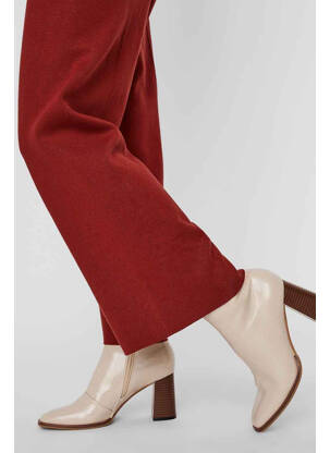 Pantalon evazat roșu VERO MODA femeie