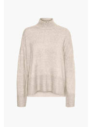 Pulover cu guler înalt bej VERO MODA femeie