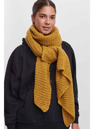 Eșarfă maro VERO MODA femeie