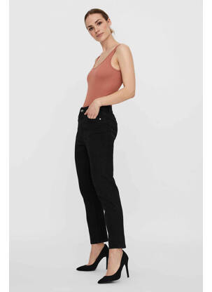 Blugi cu croială dreaptă negru VERO MODA femeie