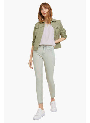 Blugi skinny verde TOM TAILOR femeie