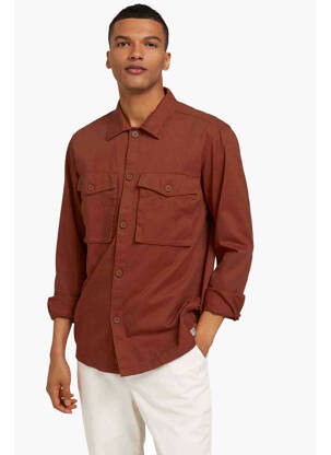 Cămașă cu mâneci lungi portocaliu TOM TAILOR bărbat