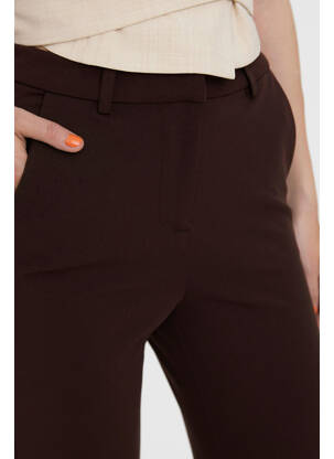 Pantalon chino maro VERO MODA femeie