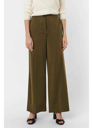 Pantalon evazat verde VERO MODA femeie