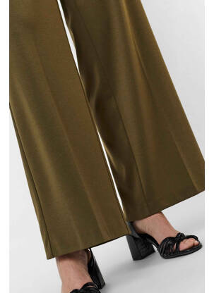 Pantalon evazat verde VERO MODA femeie