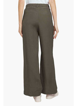 Pantalon evazat verde TOM TAILOR femeie