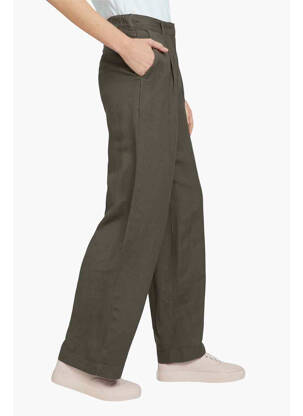 Pantalon evazat verde TOM TAILOR femeie
