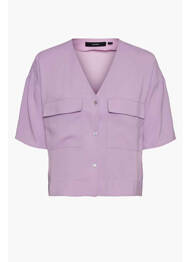 Cămașă violet VERO MODA femeie