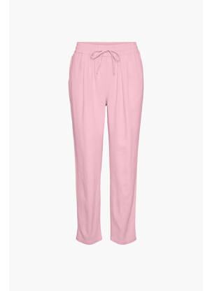 Pantalon evazat roz VERO MODA femeie