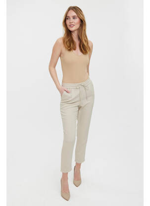 Pantalon slim argintiu VERO MODA femeie