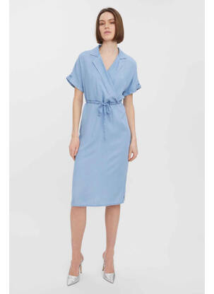 Rochie midi albastru VERO MODA femeie