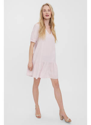 Rochie scurtă roz VERO MODA femeie