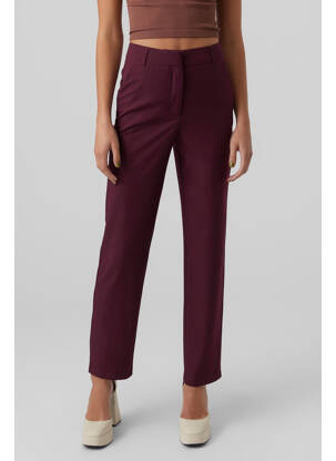 Pantalon chino roșu VERO MODA femeie
