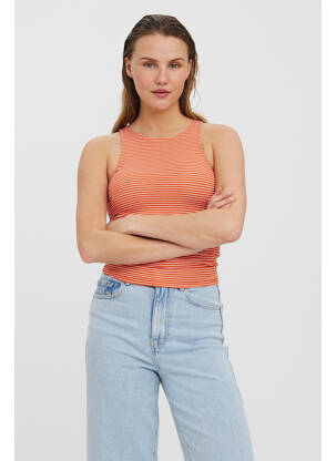 Maiou portocalie VERO MODA femeie