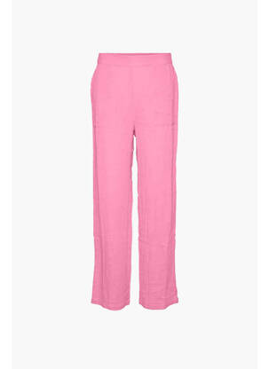 Pantalon drept roz VERO MODA femeie