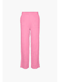 Pantalon drept roz VERO MODA femeie