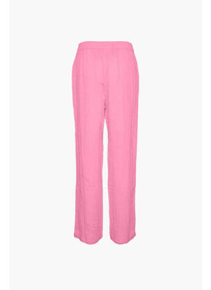 Pantalon drept roz VERO MODA femeie