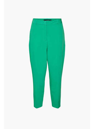 Pantalon slim verde VERO MODA femeie
